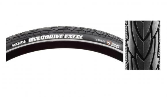 Външна гума MAXXIS, OVERDRIVE EXCEL, 700x40c, BLK RE