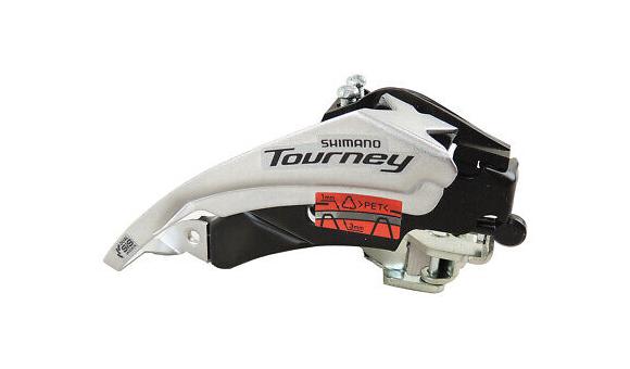 Shimano Claris FD-2403 3x8 Speed Front Derailleur – Clamp-On, 28.6/31.8/34.9mm, Bottom Pull